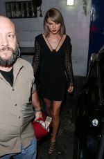 TAYLOR SWIFT Leaves The Little Door Restaurant in Los Angeles 11/02/2015