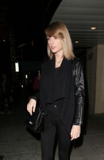 TAYLOR SWIFT Leaves The Palms Restaurant in Beverly Hills 11/17/2015