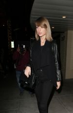 TAYLOR SWIFT Leaves The Palms Restaurant in Beverly Hills 11/17/2015