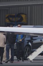 TAYLOR SWIFTS Boards at a Private Jet in New Zealand 11/25/2015