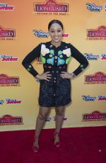 TIA MOWRY at The Lion Guard: Return of the Roar Premiere in Burbank 11/14/2015