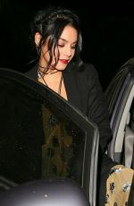 VANESSA HUDGENS Leaves Cecconi