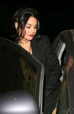 VANESSA HUDGENS Leaves Cecconi