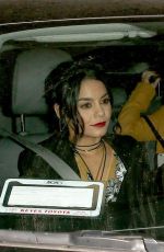 VANESSA HUDGENS Leaves Cecconi