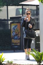 VANESSA MINNILLO in Leggings Out and About in Los Angeles 11/18/2015
