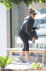 VANESSA MINNILLO in Leggings Out and About in Los Angeles 11/18/2015