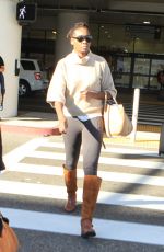 VENUS WILLIAMS Arrives at LAX Airport in Los Angeles 11/20/2015