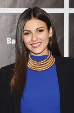 VICTORIA JUSTICE at An Evening with Jerry Seinfeld and Amy Schumer in New York 11/16/2015