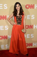 VICTORIA JUSTICE at CNN Heroes 2015 in New York 11/17/2015