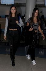 VICTORIA JUSTICE at LAX Airport in Los Angeles 11/12/2015