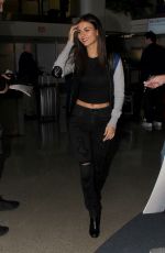 VICTORIA JUSTICE at LAX Airport in Los Angeles 11/12/2015