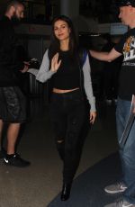 VICTORIA JUSTICE at LAX Airport in Los Angeles 11/12/2015