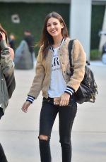 VICTORIA JUSTICE Heading to The Arclight 11/27/2015
