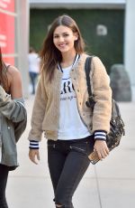 VICTORIA JUSTICE Heading to The Arclight 11/27/2015