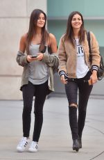VICTORIA JUSTICE Heading to The Arclight 11/27/2015