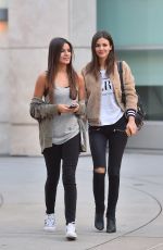 VICTORIA JUSTICE Heading to The Arclight 11/27/2015