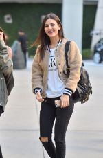 VICTORIA JUSTICE Out and About in Hollywood 11/22/2015