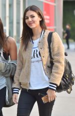 VICTORIA JUSTICE Out and About in Hollywood 11/22/2015