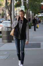 WHITNEY PORT Out Shopping in Beverly Hills 11/27/2015