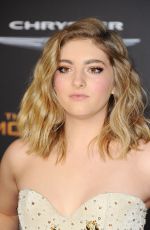 WILLOW SHIELDS at The Hunger Games: Mockingjay, Part 2 Premiere in Los Angeles 11/16/2015