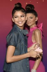 ZENDAYA at Madame Tussauds Wax Figures Unveiling in San Francisco 11/21/2015