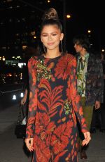ZENDAYA COLEMAN at 12th Annual CFDA/Vogue Fashion Fund Awards in New York 11/02/2015