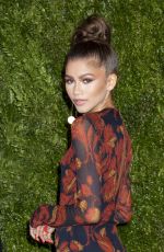 ZENDAYA COLEMAN at 12th Annual CFDA/Vogue Fashion Fund Awards in New York 11/02/2015