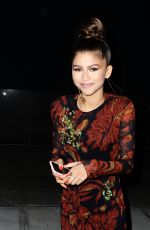 ZENDAYA COLEMAN at 12th Annual CFDA/Vogue Fashion Fund Awards in New York 11/02/2015
