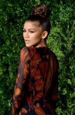 ZENDAYA COLEMAN at 12th Annual CFDA/Vogue Fashion Fund Awards in New York 11/02/2015