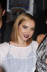 ZOE KAZAN at Our Brand Is Crisis Premiere in Hollywood 10/26/2015