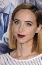 ZOE KAZAN at Our Brand Is Crisis Premiere in Hollywood 10/26/2015