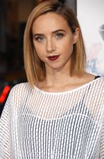 ZOE KAZAN at Our Brand Is Crisis Premiere in Hollywood 10/26/2015