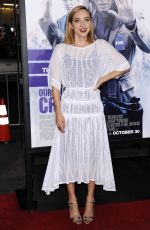 ZOE KAZAN at Our Brand Is Crisis Premiere in Hollywood 10/26/2015