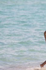 ZOE KRAVITZ in Bikini at a Beach in Miami  11/12/2015