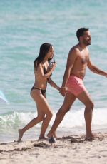 ZOE KRAVITZ in Bikini at a Beach in Miami  11/12/2015