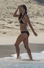 0ANIELLE LLOYD in Bikini on the Beach in Barbados 12/12/2015