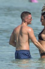 0ANIELLE LLOYD in Bikini on the Beach in Barbados 12/12/2015