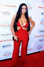ABIGAIL RATCHFORD at Babes in Toyland Charity Holiday Party in Hollywood 12/15/2015
