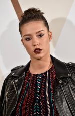 ADELE EXARCHOPOULOS at Louis Vuitton  Volez, Voguez, Voyagez Exhibition in Paris 12/03/2015