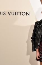 ADELE EXARCHOPOULOS at Louis Vuitton  Volez, Voguez, Voyagez Exhibition in Paris 12/03/2015