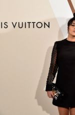 ADELE EXARCHOPOULOS at Louis Vuitton  Volez, Voguez, Voyagez Exhibition in Paris 12/03/2015