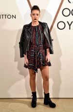 ADELE EXARCHOPOULOS at Louis Vuitton  Volez, Voguez, Voyagez Exhibition in Paris 12/03/2015