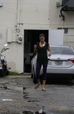 ADRIANA LIMA Leaves Boxing Class in Los Angeles 12/04/2015