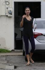 ADRIANA LIMA Leaves Boxing Class in Los Angeles 12/04/2015