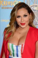 ADRIENNE BAILON at Cirque Du Soleil’s Kurious-Cabinet of Curiosites Opening Night in Los Angeles 12/09/2015