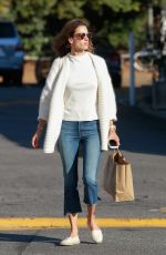 ALESSANDRA AMBROSIO in Jeans Out Shopping in Brentwood 12/02/2015