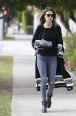 ALESSANDRA AMBROSIO Out and About in Brentwood 12/03/2015