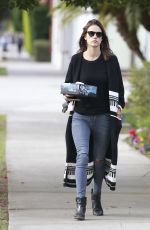 ALESSANDRA AMBROSIO Out and About in Brentwood 12/03/2015