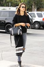 ALESSANDRA AMBROSIO Out and About in Brentwood 12/03/2015