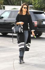 ALESSANDRA AMBROSIO Out and About in Brentwood 12/03/2015